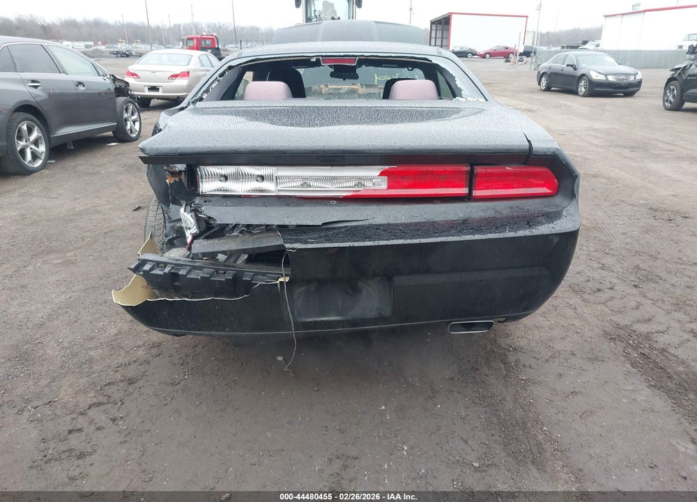 2012 DODGE CHALLENGER SXT VIN: 2C3CDYAG3CH106197