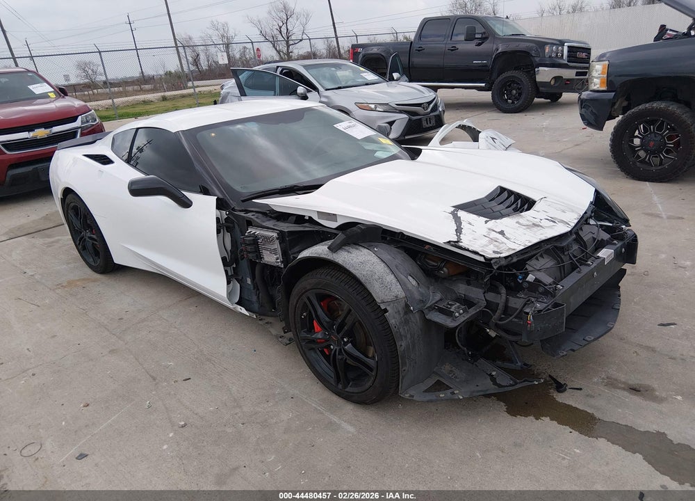 2016 CHEVROLET CORVETTE STINGRAY VIN: 1G1YB2D70G5120774