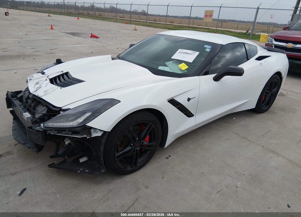 2016 CHEVROLET CORVETTE STINGRAY VIN: 1G1YB2D70G5120774