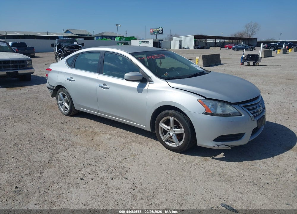 2013 NISSAN SENTRA SV VIN: 1N4AB7AP0DN900138