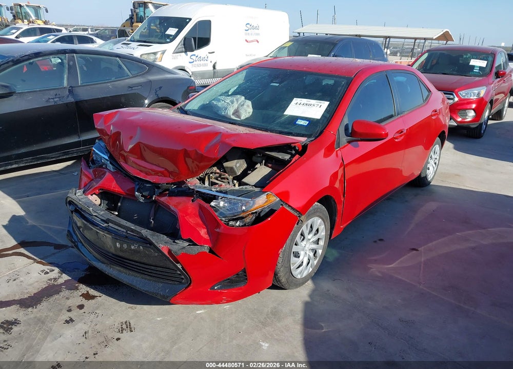 2017 TOYOTA COROLLA LE VIN: 5YFBURHE0HP716948