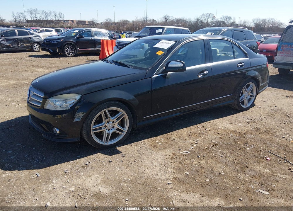 2008 MERCEDES-BENZ C 350 SPORT VIN: WDDGF56X08F109250