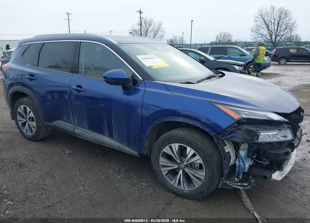 2021 NISSAN ROGUE SV INTELLIGENT AWD VIN: JN8AT3BB2MW236135
