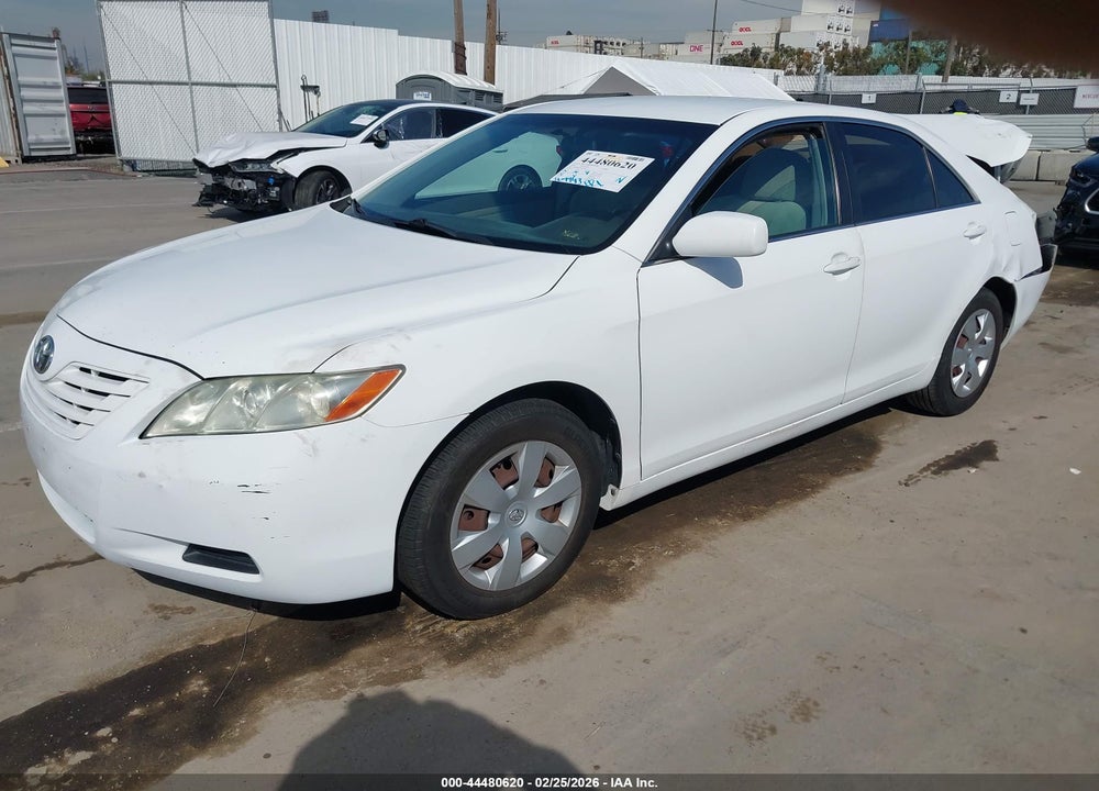2008 TOYOTA CAMRY LE VIN: 4T1BE46KX8U749964