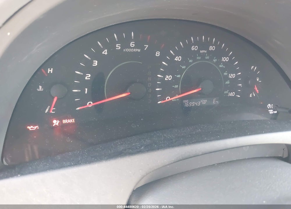 2008 TOYOTA CAMRY LE VIN: 4T1BE46KX8U749964
