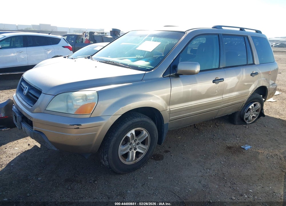2005 HONDA PILOT EX VIN: 2HKYF18415H558609