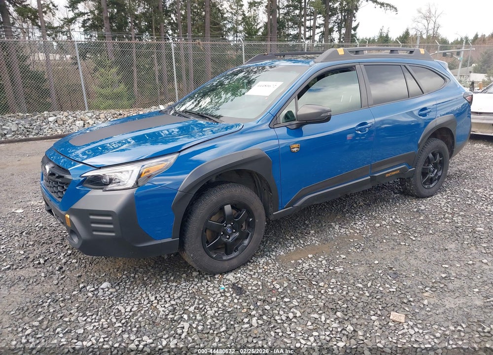 2022 SUBARU OUTBACK WILDERNESS VIN: 4S4BTGUD3N3151227