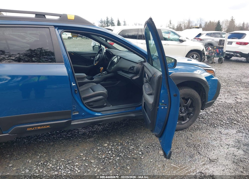 2022 SUBARU OUTBACK WILDERNESS VIN: 4S4BTGUD3N3151227