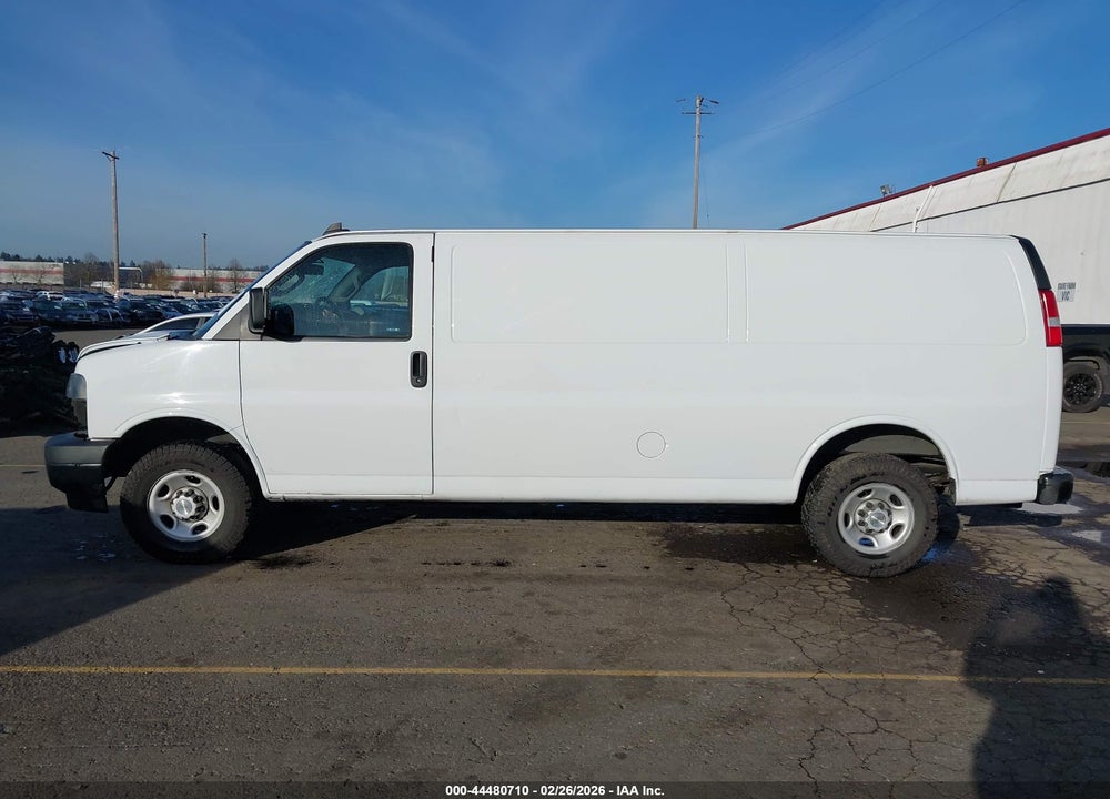 2022 CHEVROLET EXPRESS CARGO RWD 3500 EXTENDED WHEELBASE WT VIN: 1GCZGHFP7N1272844