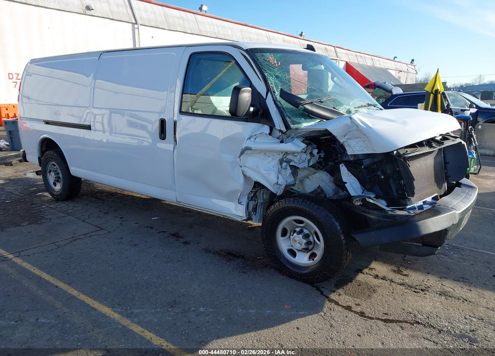 2022 CHEVROLET EXPRESS CARGO RWD 3500 EXTENDED WHEELBASE WT VIN: 1GCZGHFP7N1272844