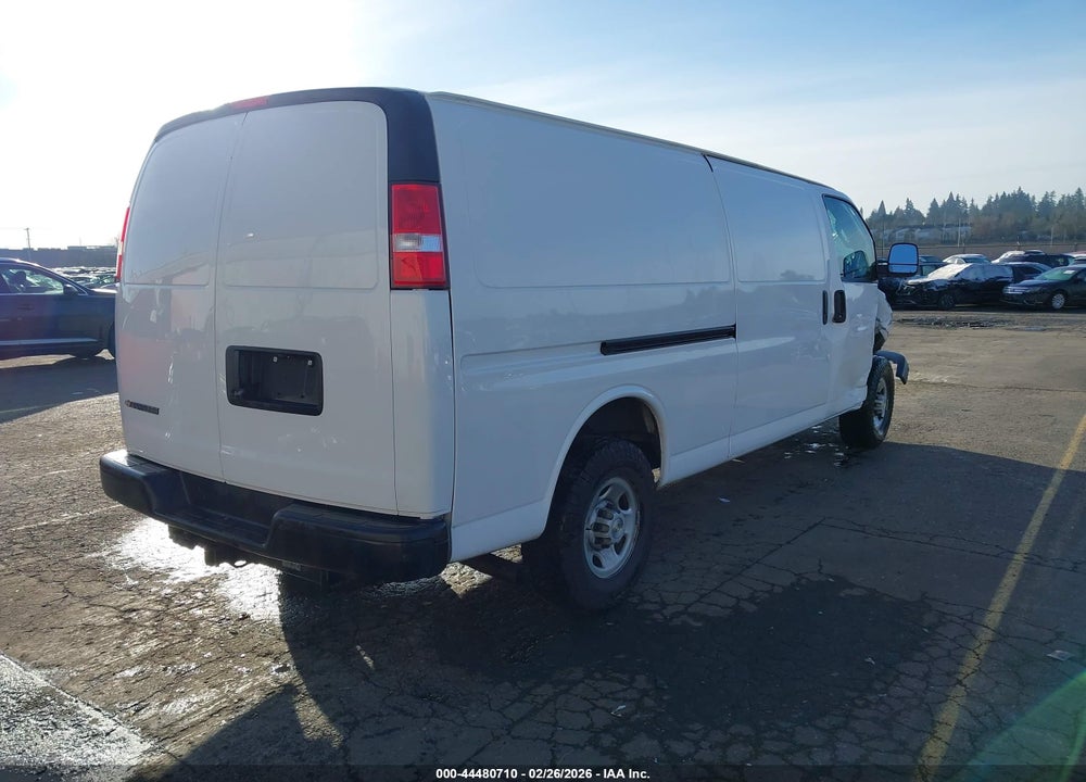 2022 CHEVROLET EXPRESS CARGO RWD 3500 EXTENDED WHEELBASE WT VIN: 1GCZGHFP7N1272844