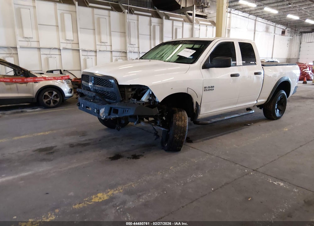 2018 RAM 1500 TRADESMAN  4X2 6'4 BOX VIN: 1C6RR6FG8JS330504