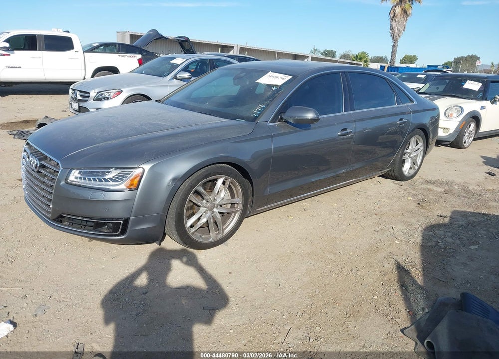 2015 AUDI A8 L 3.0T VIN: WAU3GAFD5FN008922