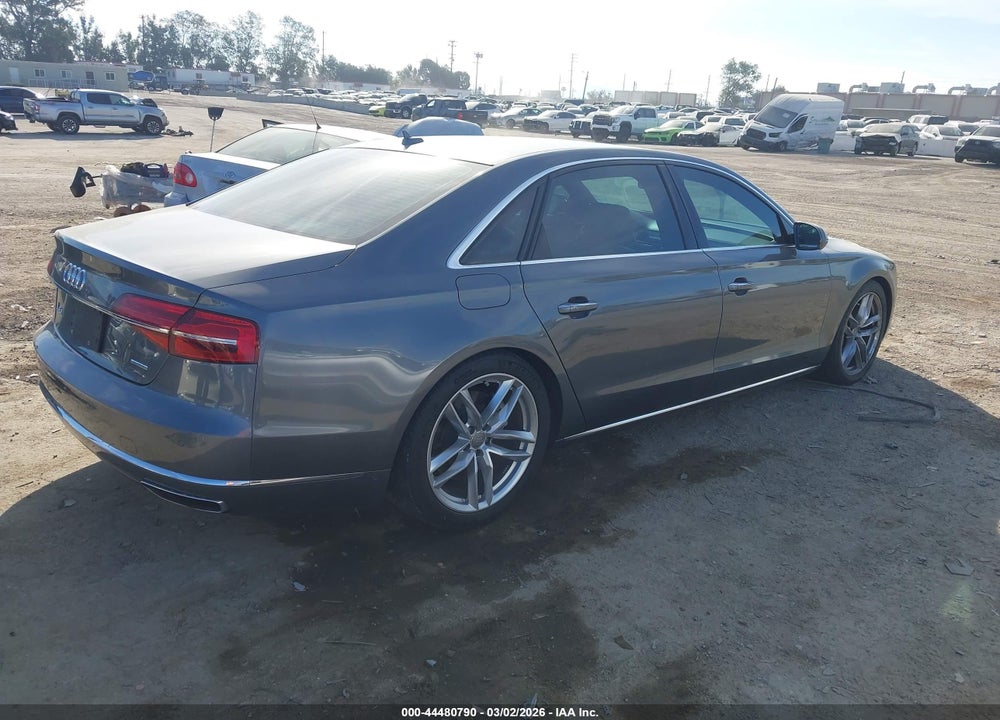 2015 AUDI A8 L 3.0T VIN: WAU3GAFD5FN008922