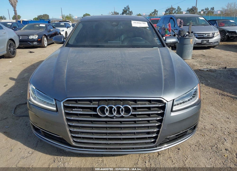 2015 AUDI A8 L 3.0T VIN: WAU3GAFD5FN008922