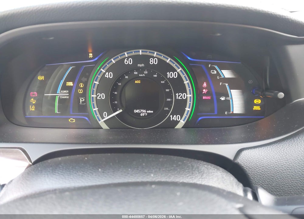 2017 HONDA ACCORD HYBRID EX-L VIN: JHMCR6F50HC029578