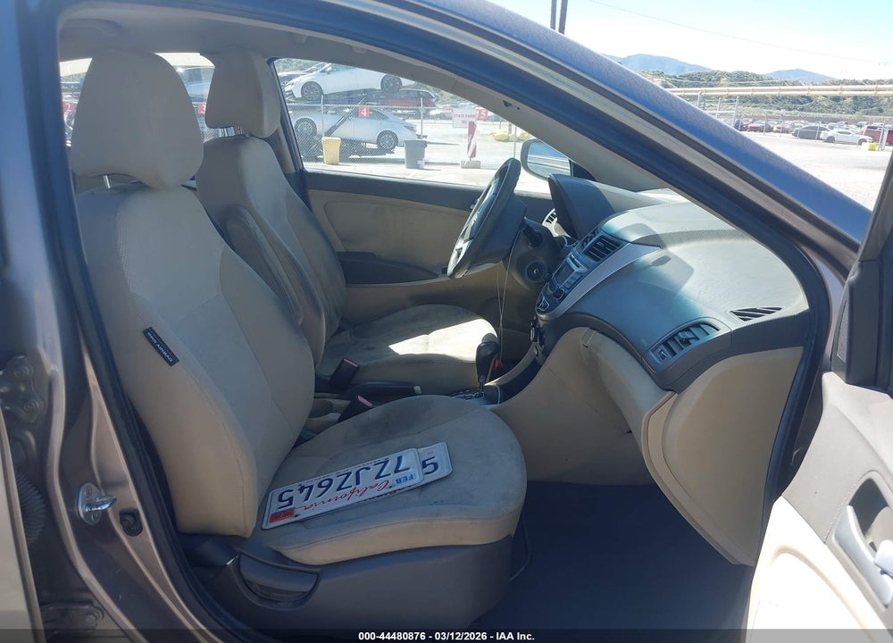 2013 HYUNDAI ACCENT GLS VIN: KMHCT4AE8DU398042