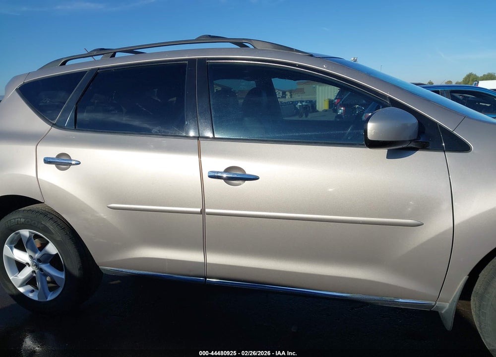 2009 NISSAN MURANO SL VIN: JN8AZ18U69W002177