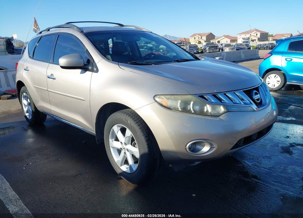 2009 NISSAN MURANO SL VIN: JN8AZ18U69W002177