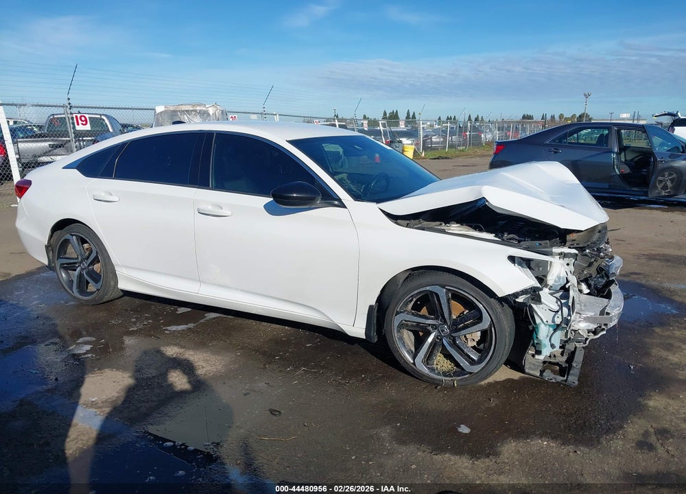 2021 HONDA ACCORD SPORT VIN: 1HGCV1F33MA009427