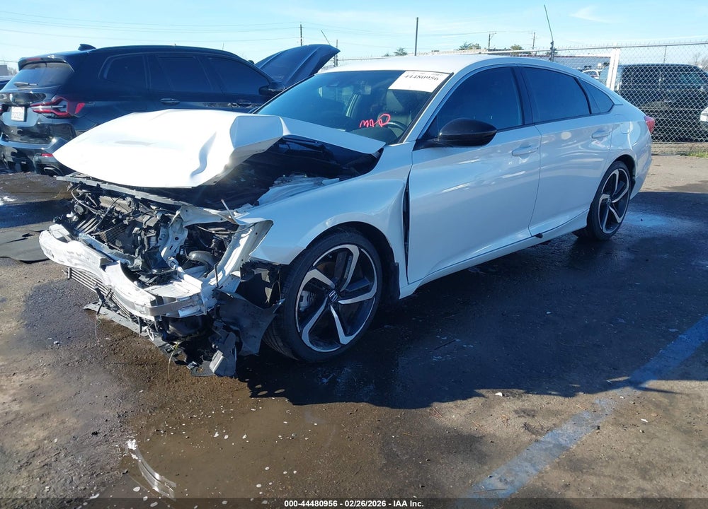 2021 HONDA ACCORD SPORT VIN: 1HGCV1F33MA009427