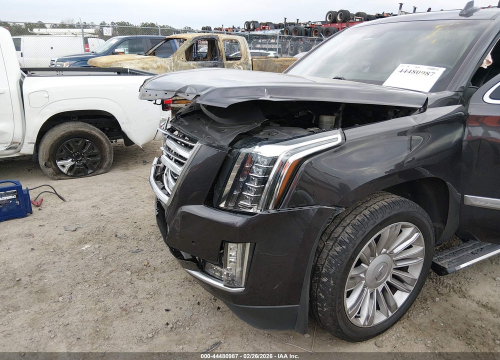 2016 CADILLAC ESCALADE PLATINUM VIN: 1GYS4DKJ9GR107901