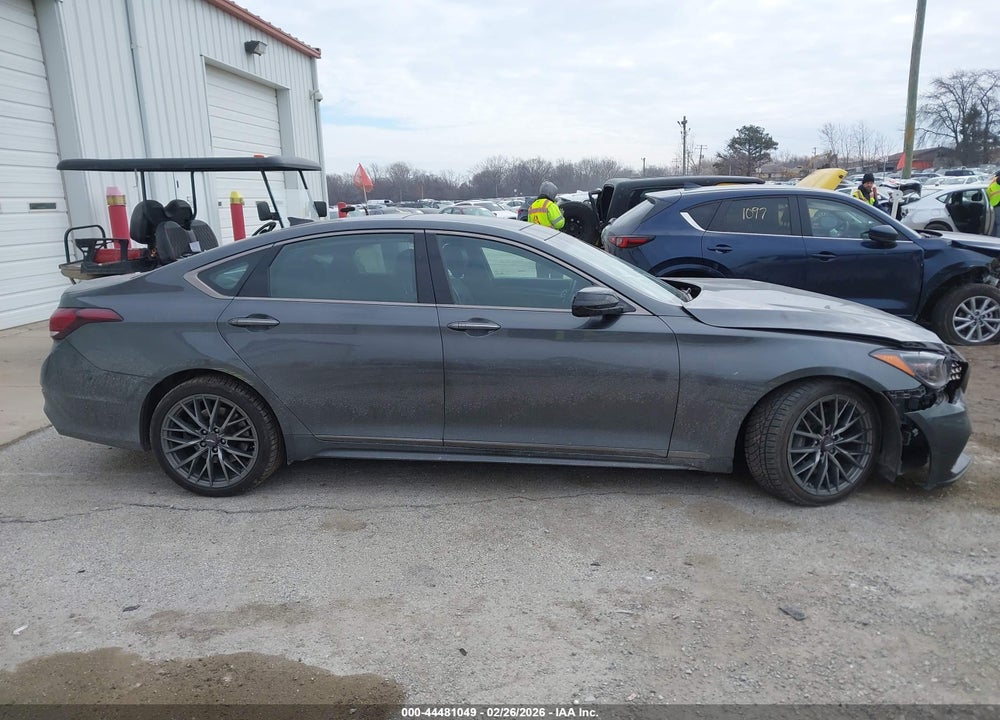 2018 GENESIS G80 3.3T SPORT VIN: KMHGN4JBXJU247975