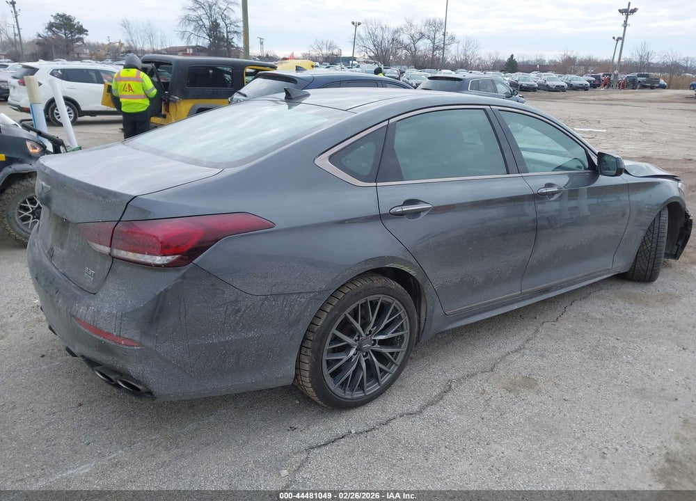 2018 GENESIS G80 3.3T SPORT VIN: KMHGN4JBXJU247975