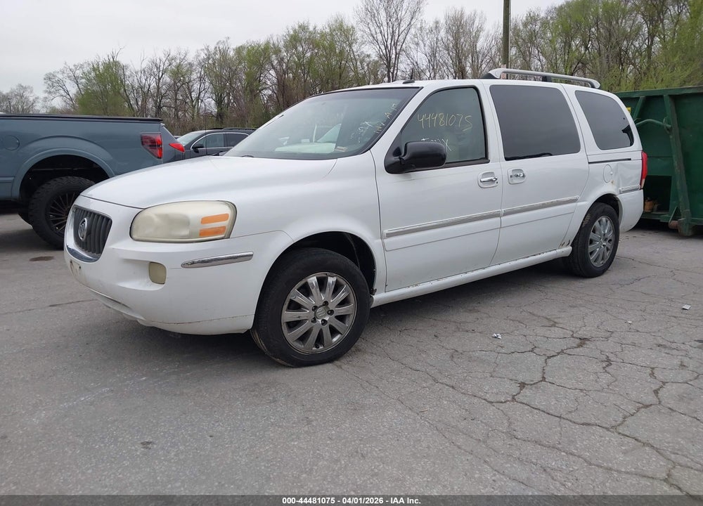2005 BUICK TERRAZA CXL VIN: 5GADV33L15D180164