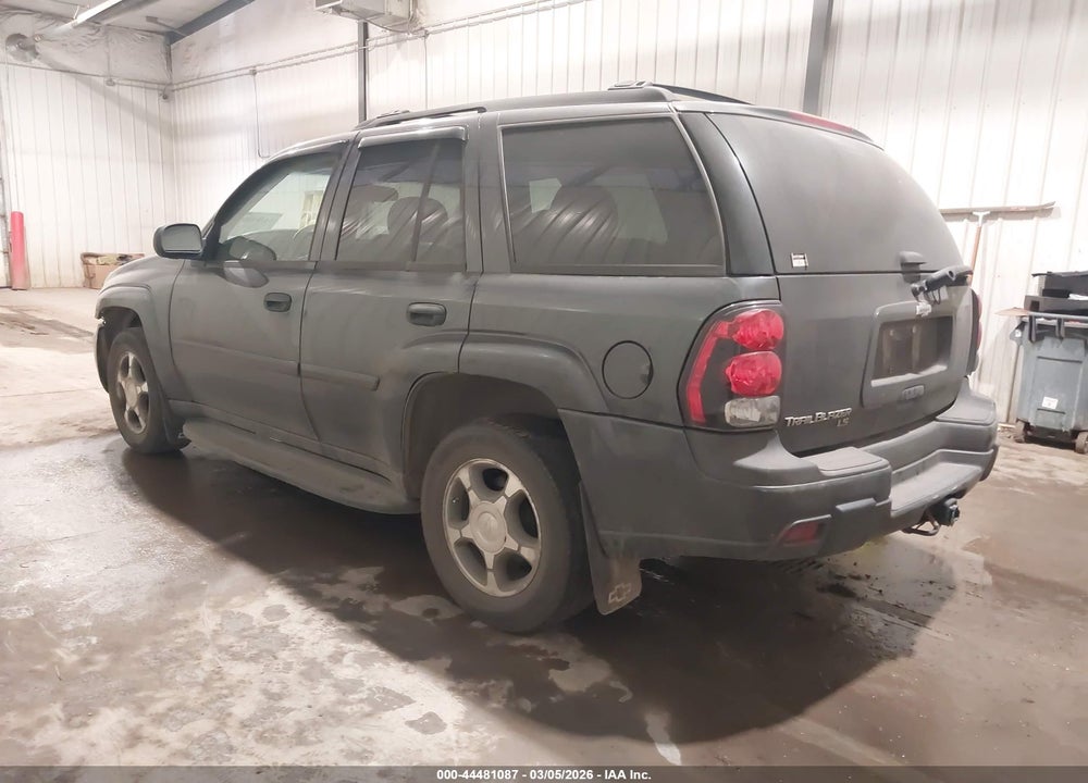 2007 CHEVROLET TRAILBLAZER LS VIN: 1GNDT13S072261260