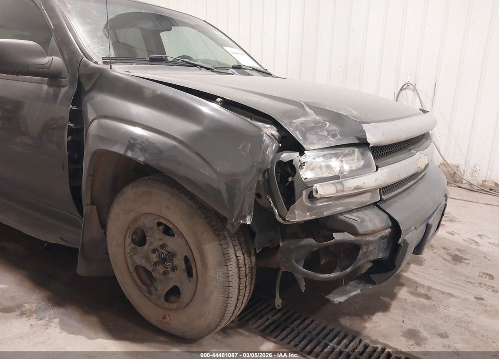 2007 CHEVROLET TRAILBLAZER LS VIN: 1GNDT13S072261260
