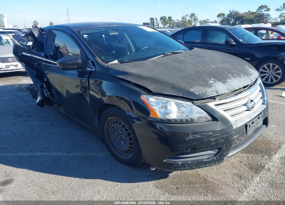 2015 NISSAN SENTRA SV VIN: 3N1AB7APXFL680152
