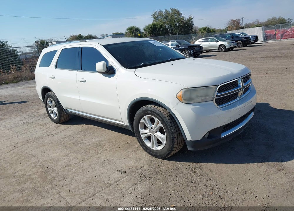 2012 DODGE DURANGO CREW VIN: 1C4RDHDG6CC308391