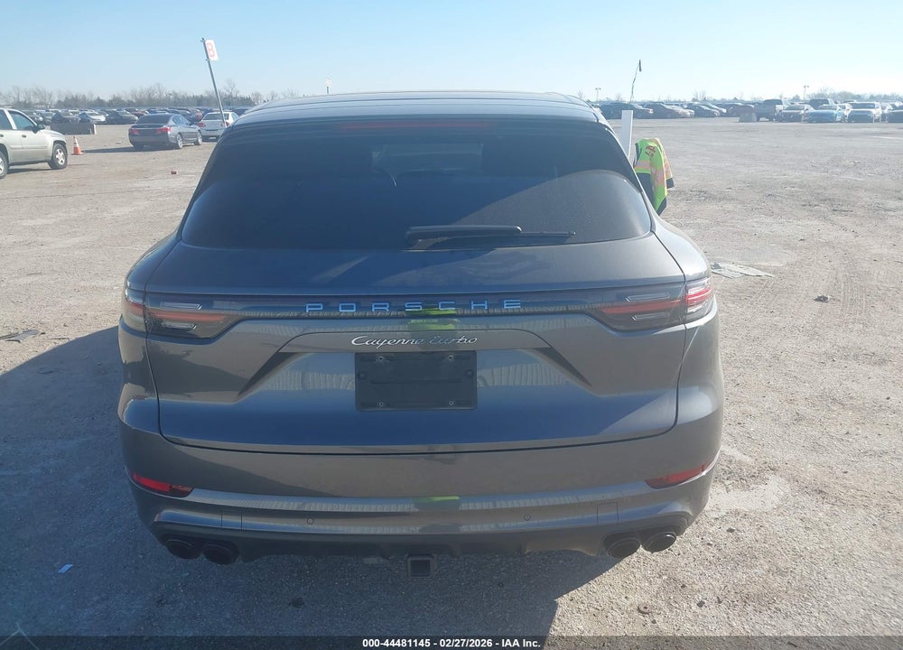 2019 PORSCHE CAYENNE TURBO VIN: WP1AF2AY1KDA80731