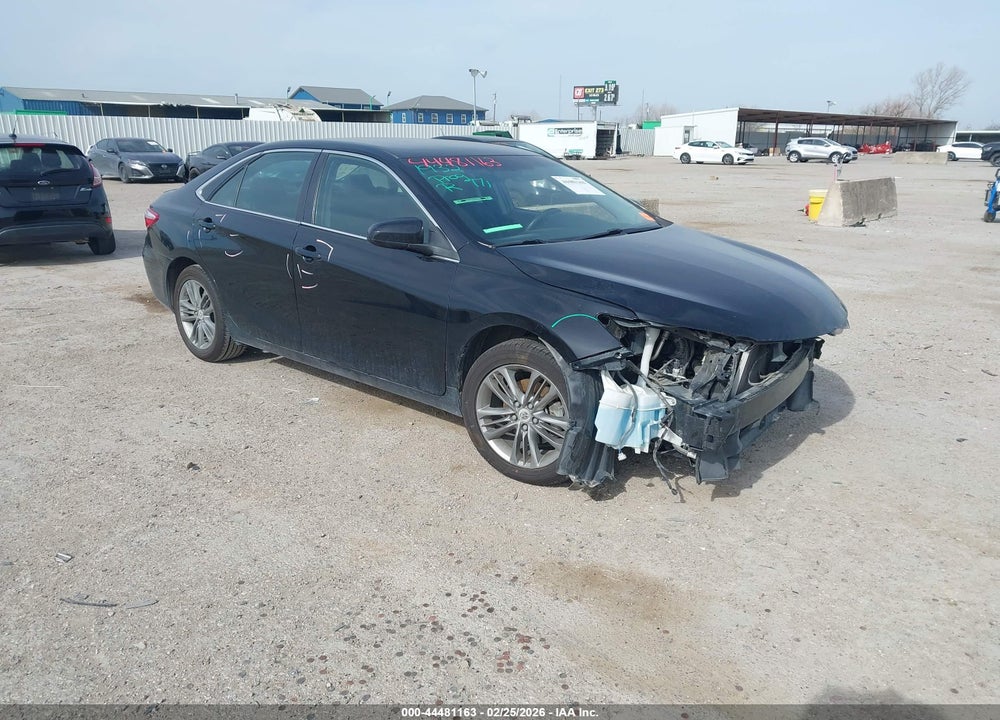 2016 TOYOTA CAMRY SE VIN: 4T1BF1FK3GU549650