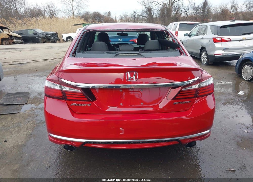 2017 HONDA ACCORD SPORT VIN: 1HGCR2F54HA114737