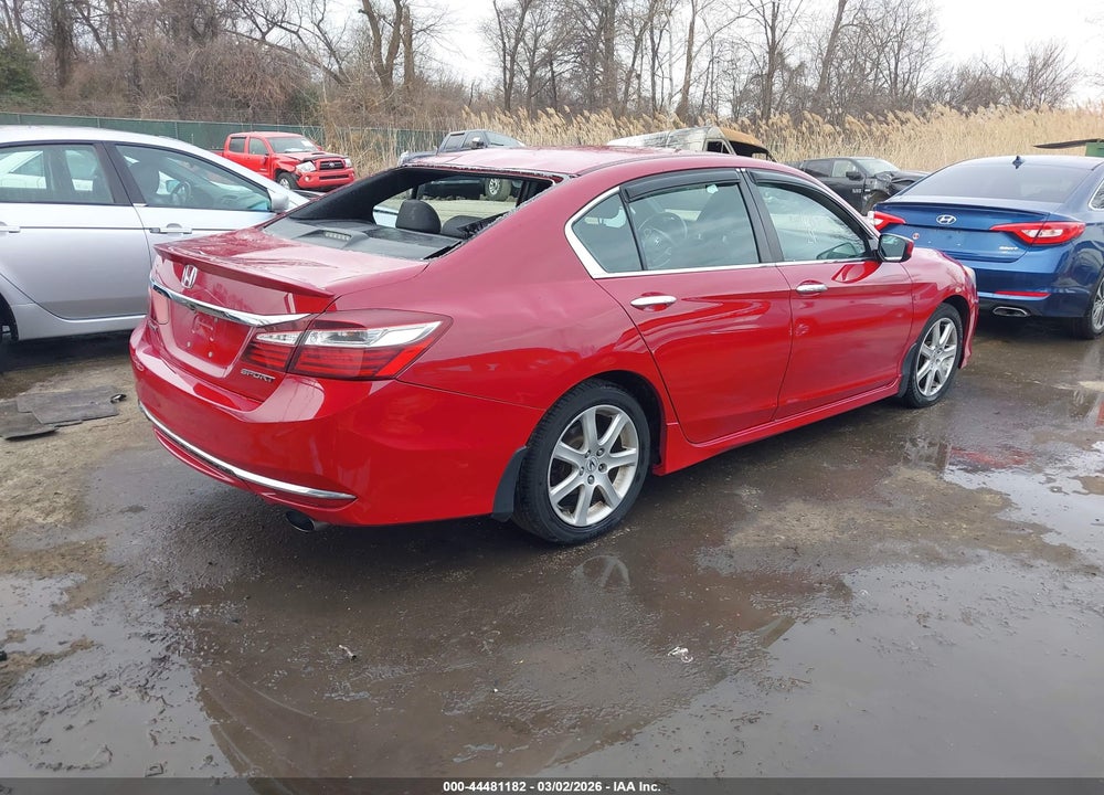 2017 HONDA ACCORD SPORT VIN: 1HGCR2F54HA114737
