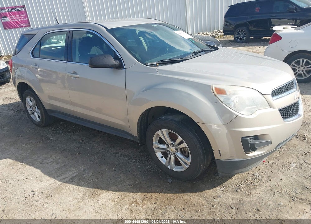 2012 CHEVROLET EQUINOX LS VIN: 2GNALBEKXC1225723