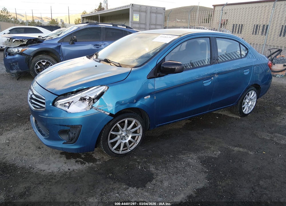 2018 MITSUBISHI MIRAGE G4 ES VIN: ML32F3FJ0JHF03061