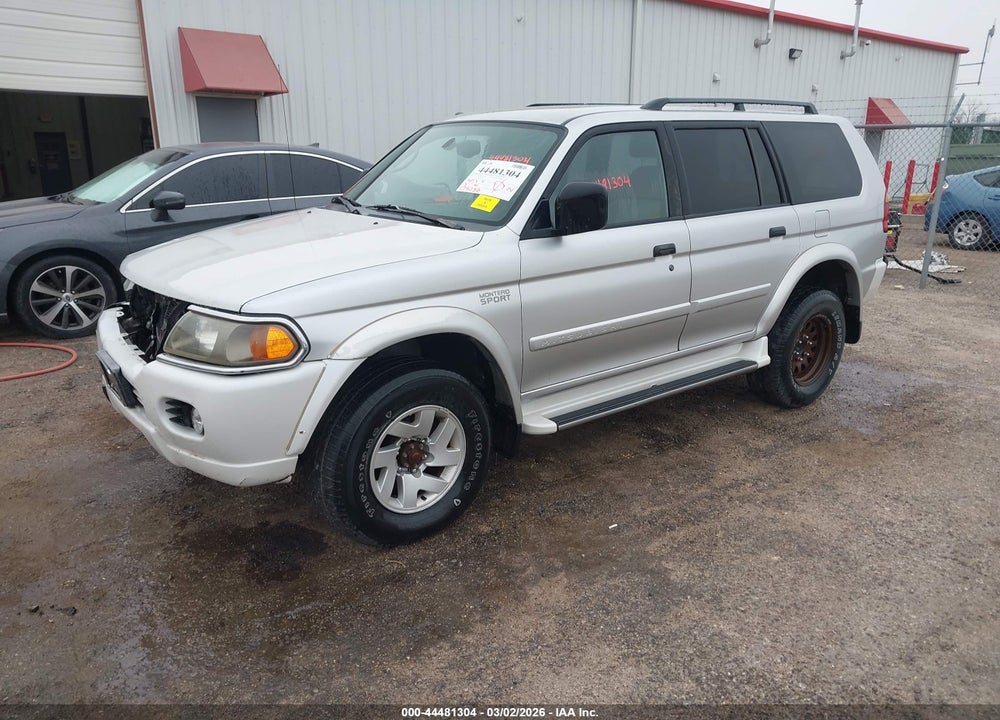 2002 MITSUBISHI MONTERO SPORT XLS VIN: JA4MT31R42P013054