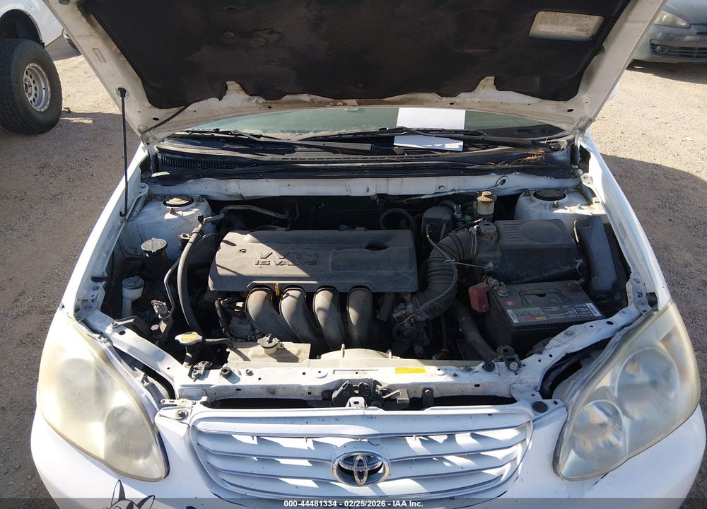 2003 TOYOTA COROLLA LE VIN: 1NXBR32EX3Z100429