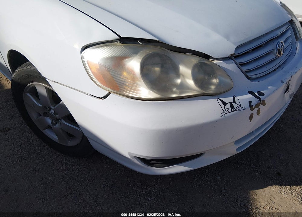 2003 TOYOTA COROLLA LE VIN: 1NXBR32EX3Z100429