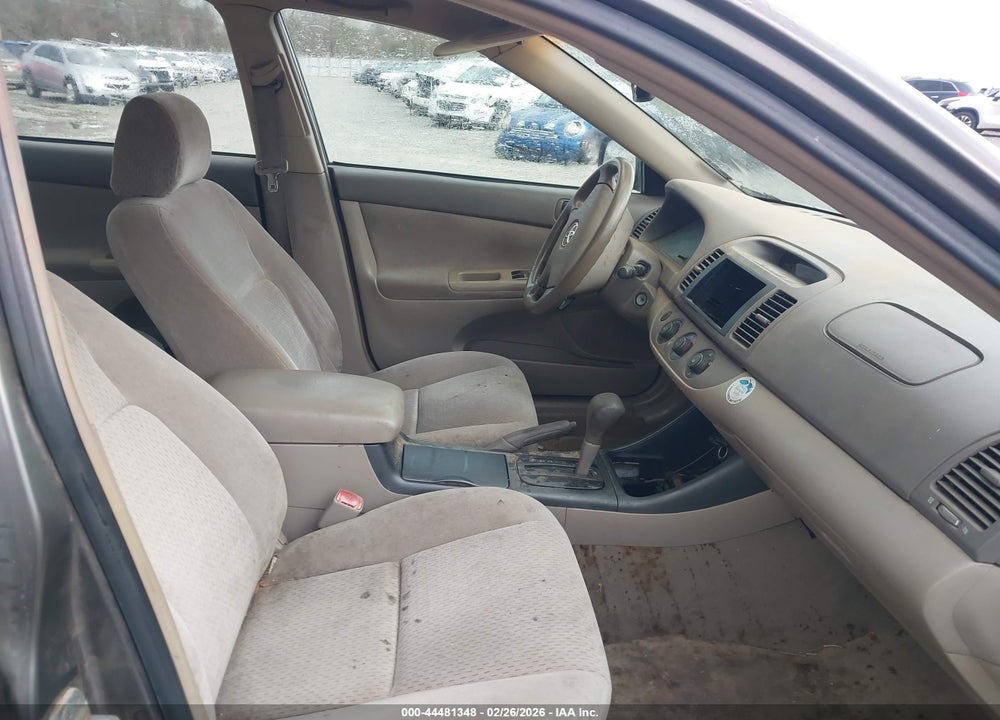 2004 TOYOTA CAMRY LE VIN: 4T1BE32K24U933080