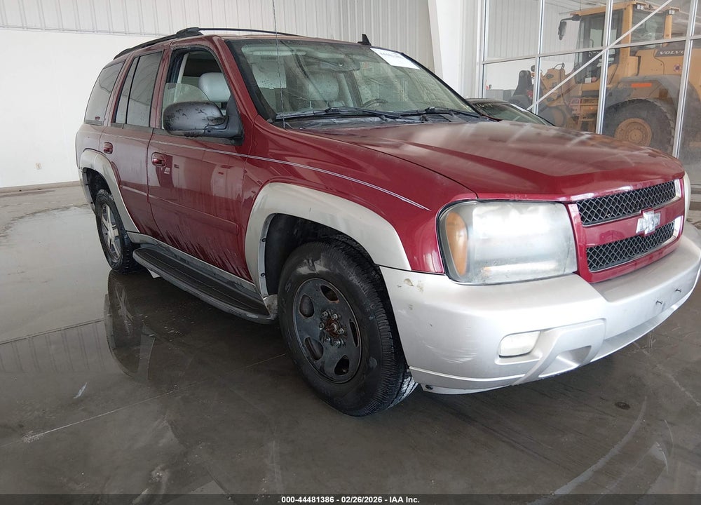 2007 CHEVROLET TRAILBLAZER LT VIN: 1GNDT13S372132560