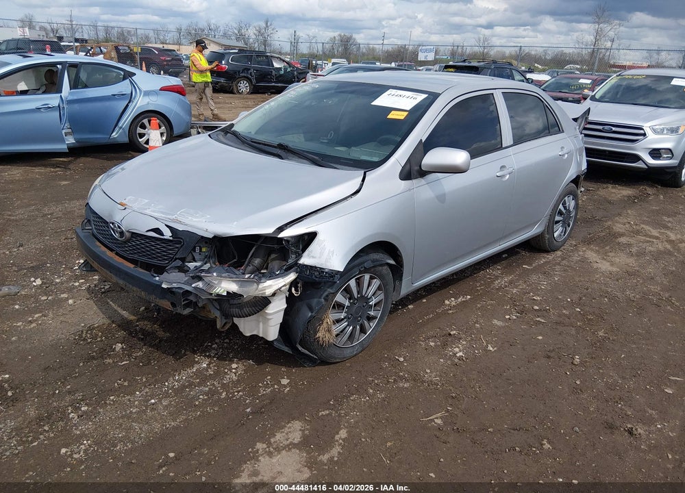 2009 TOYOTA COROLLA LE VIN: 2T1BU40E89C164020