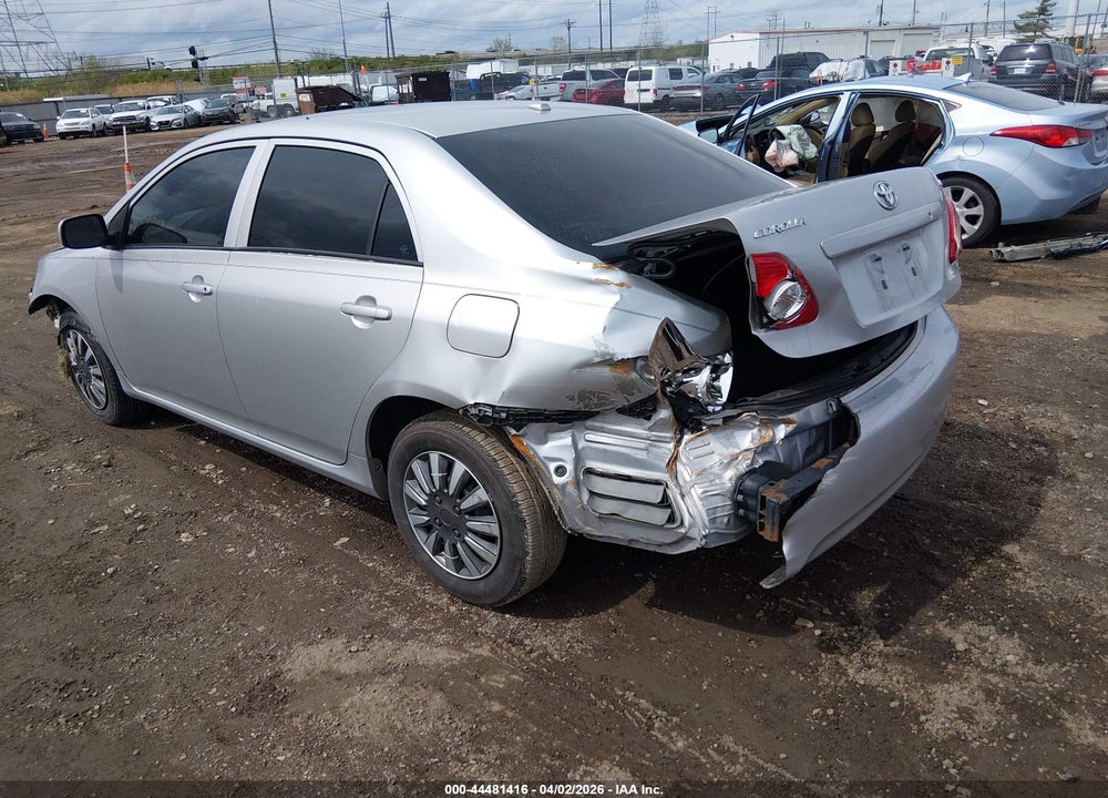 2009 TOYOTA COROLLA LE VIN: 2T1BU40E89C164020