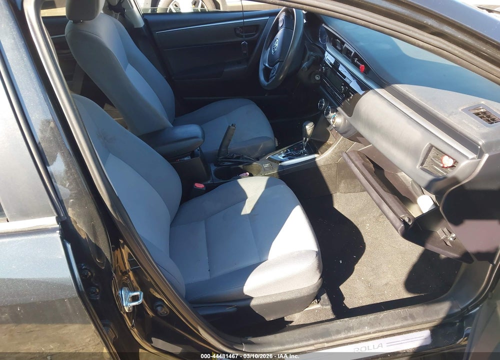2015 TOYOTA COROLLA L VIN: 5YFBURHE6FP198048