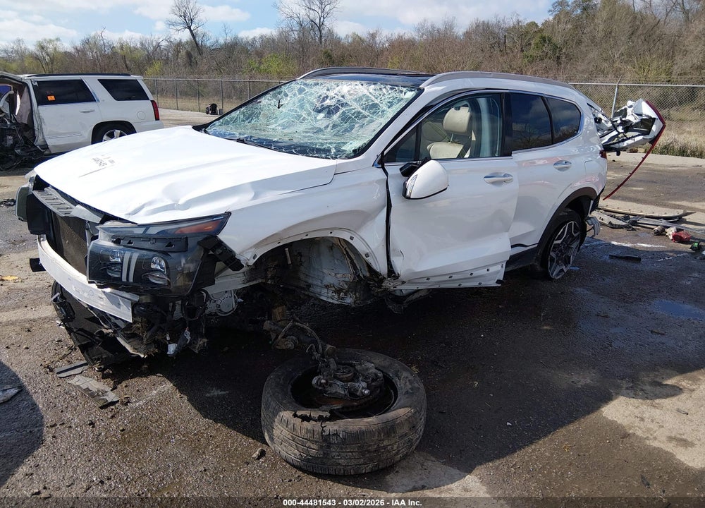 2022 HYUNDAI SANTA FE LIMITED VIN: 5NMS44AL0NH437937