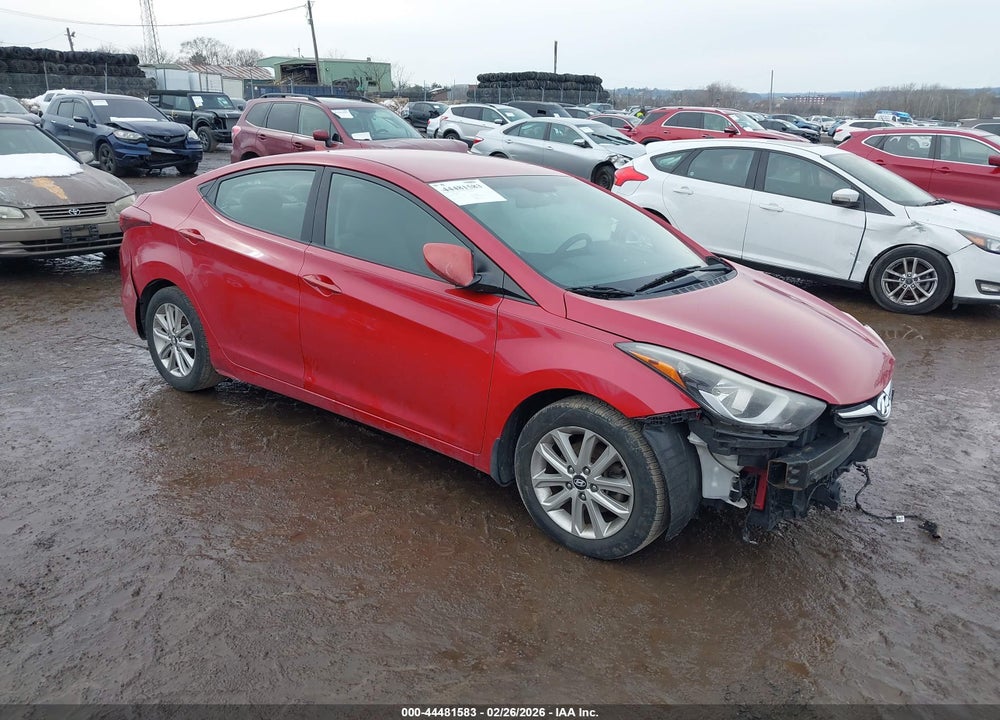 2015 HYUNDAI ELANTRA SE VIN: KMHDH4AE0FU281113