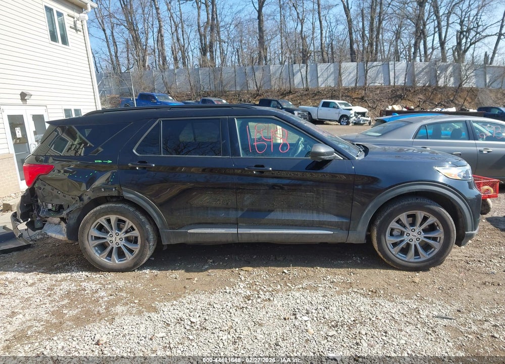 2022 FORD EXPLORER XLT VIN: 1FMSK8DH0NGA12001